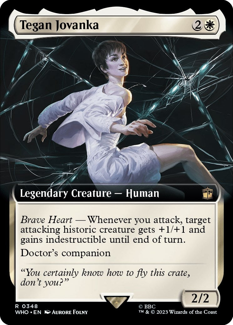 Image for Tegan Jovanka (Extended Art) (348) [Universes Beyond: Doctor Who] - Magic: The Gathering