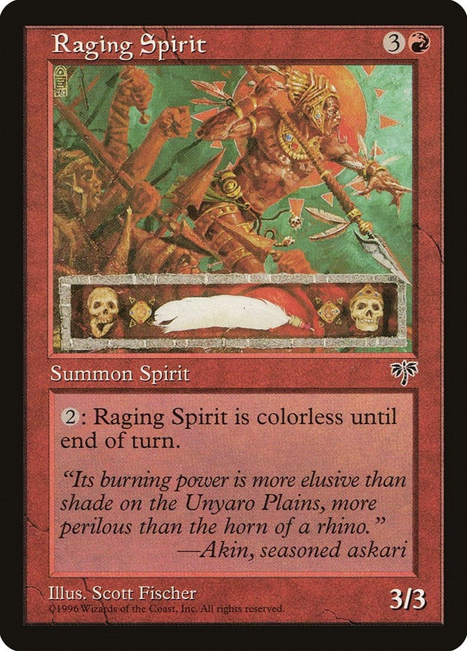 Image for Raging Spirit [Mirage] - Magic: The Gathering