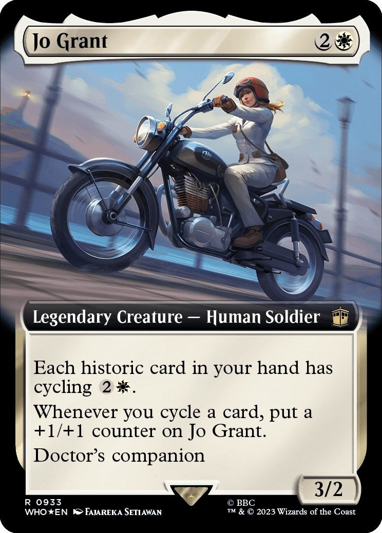 Image for Jo Grant (Extended Art) (Surge Foil) (933) [Universes Beyond: Doctor Who] - Magic: The Gathering