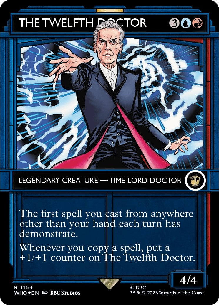 Image for The Twelfth Doctor (Showcase) (Surge Foil) (1154) [Universes Beyond: Doctor Who] - Magic: The Gathering