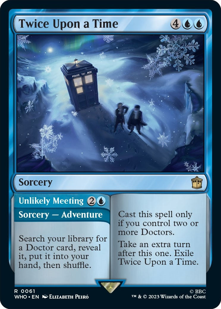 Image for Twice Upon a Time (61) [Universes Beyond: Doctor Who] - Magic: The Gathering