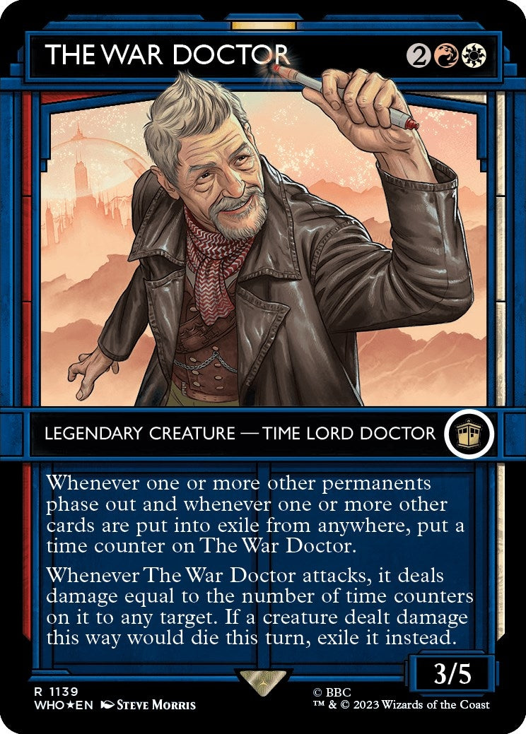 Image for The War Doctor (Showcase) (Surge Foil) (1139) [Universes Beyond: Doctor Who] - Magic: The Gathering