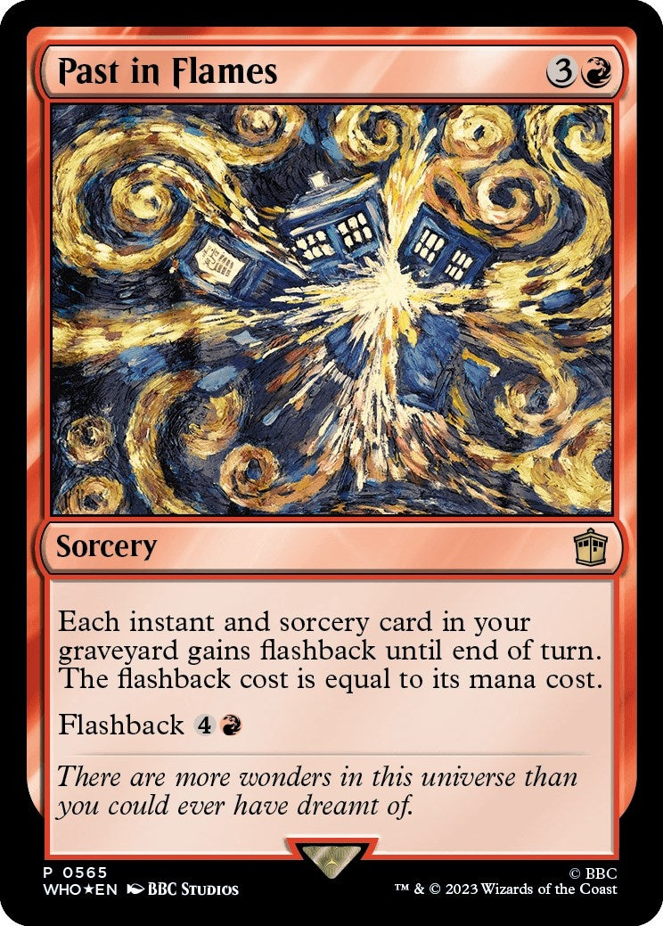 Image for Past in Flames (565) [Launch Party & Release Event Promos] - Magic: The Gathering