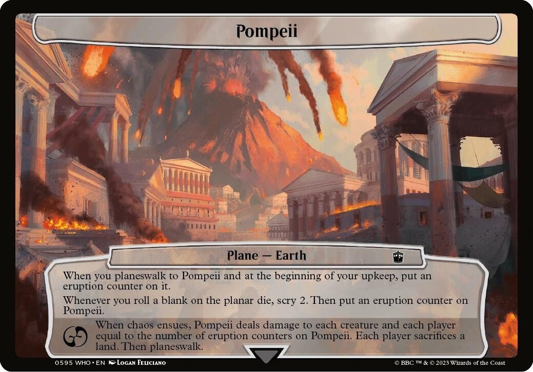 Image for Pompeii (595) [Universes Beyond: Doctor Who] - Magic: The Gathering