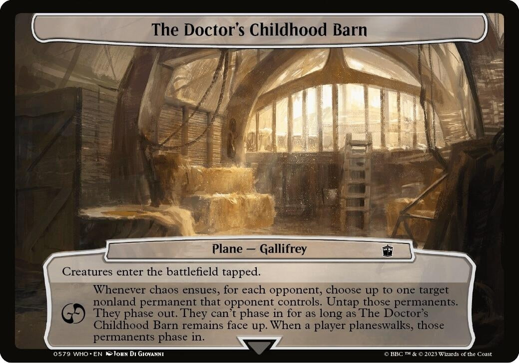 Image for The Doctor's Childhood Barn (579) [Universes Beyond: Doctor Who] - Magic: The Gathering