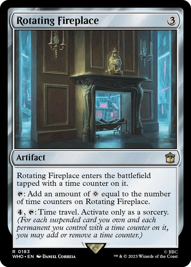 Image for Rotating Fireplace (183) [Universes Beyond: Doctor Who] - Magic: The Gathering