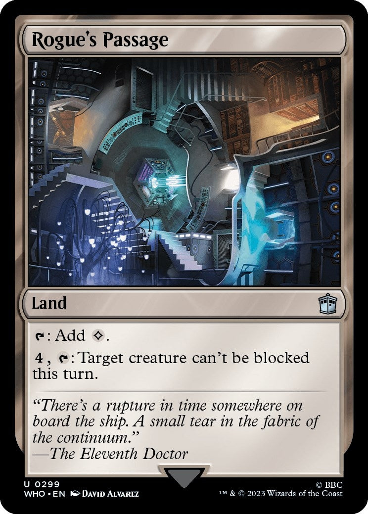 Image for Rogue's Passage (299) [Universes Beyond: Doctor Who] - Magic: The Gathering