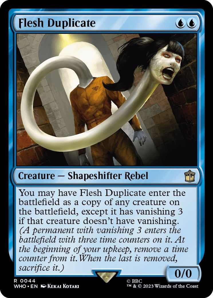Image for Flesh Duplicate (44) [Universes Beyond: Doctor Who] - Magic: The Gathering