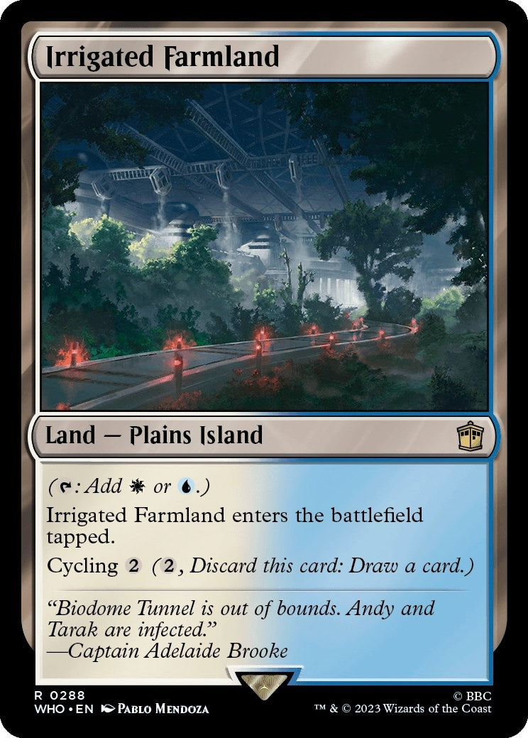 Image for Irrigated Farmland (288) [Universes Beyond: Doctor Who] - Magic: The Gathering