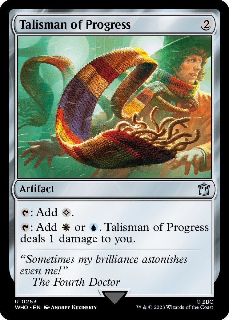 Image for Talisman of Progress (253) [Universes Beyond: Doctor Who] - Magic: The Gathering