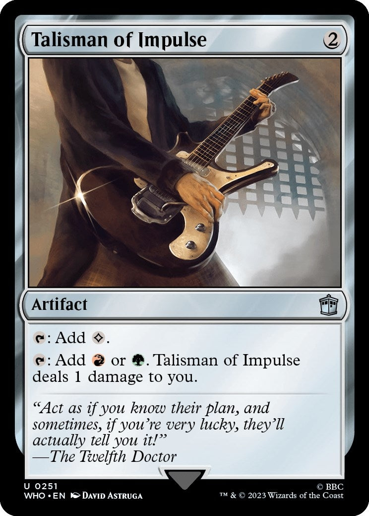 Image for Talisman of Impulse (251) [Universes Beyond: Doctor Who] - Magic: The Gathering