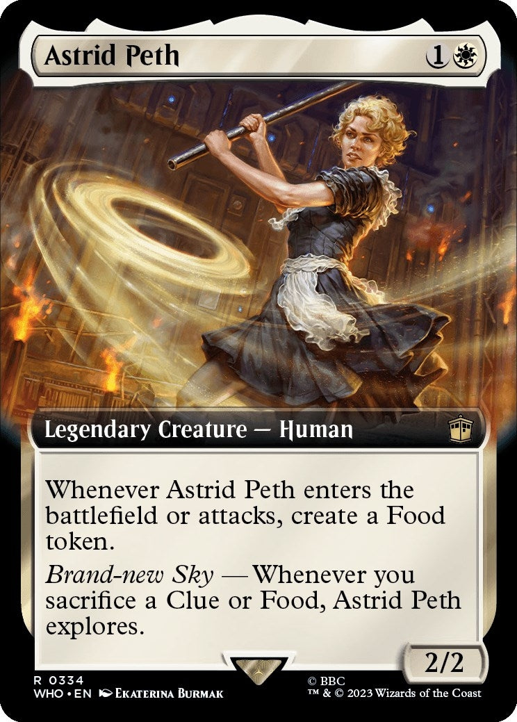 Image for Astrid Peth (Extended Art) (334) [Universes Beyond: Doctor Who] - Magic: The Gathering