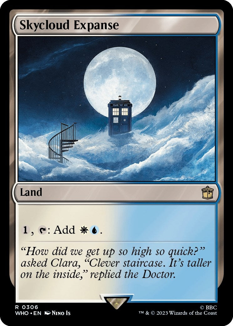 Image for Skycloud Expanse (306) [Universes Beyond: Doctor Who] - Magic: The Gathering