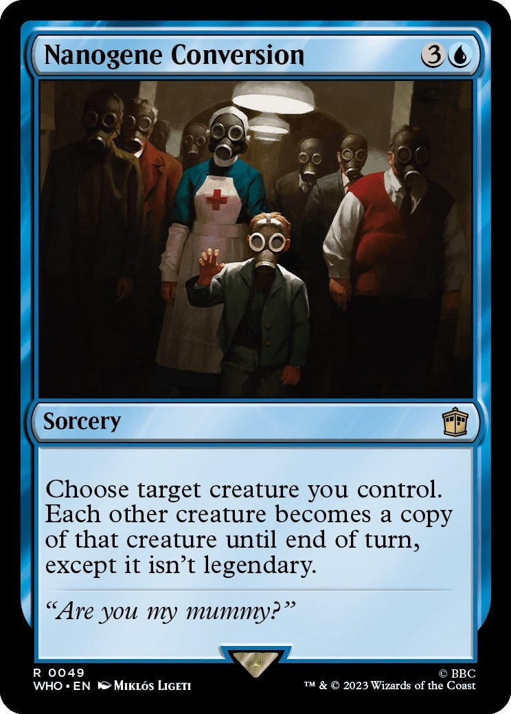 Image for Nanogene Conversion (49) [Universes Beyond: Doctor Who] - Magic: The Gathering