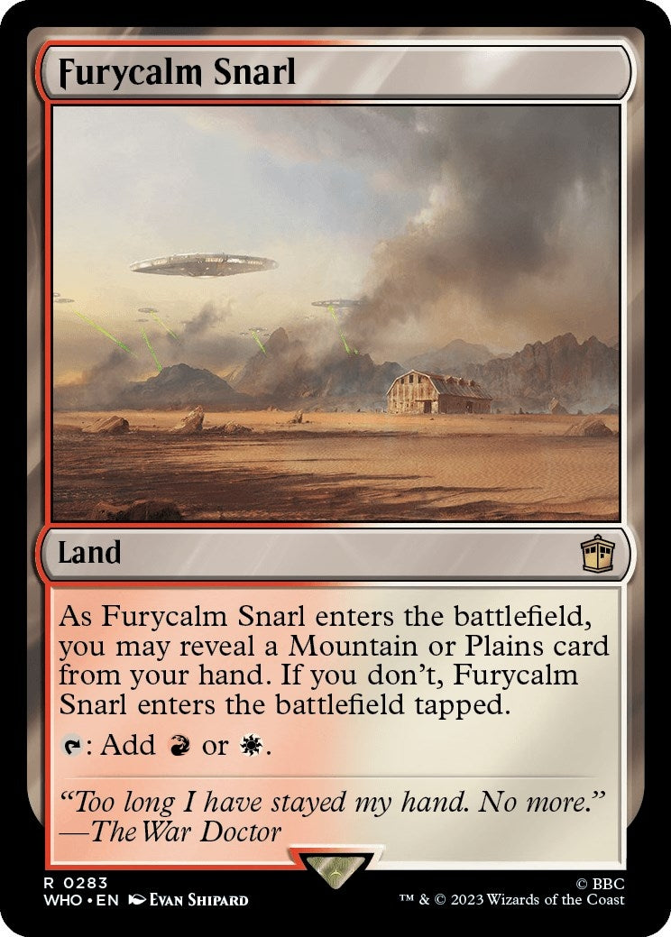 Image for Furycalm Snarl (283) [Universes Beyond: Doctor Who] - Magic: The Gathering