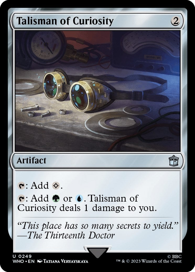 Image for Talisman of Curiosity (249) [Universes Beyond: Doctor Who] - Magic: The Gathering