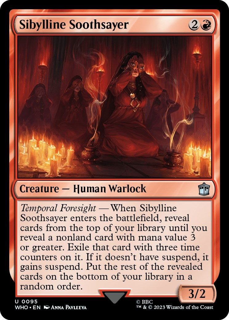 Image for Sibylline Soothsayer (95) [Universes Beyond: Doctor Who] - Magic: The Gathering