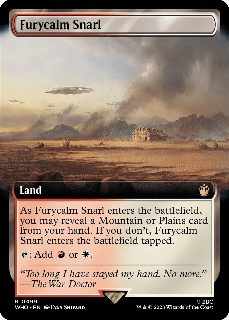 Image for Furycalm Snarl (Extended Art) (499) [Universes Beyond: Doctor Who] - Magic: The Gathering