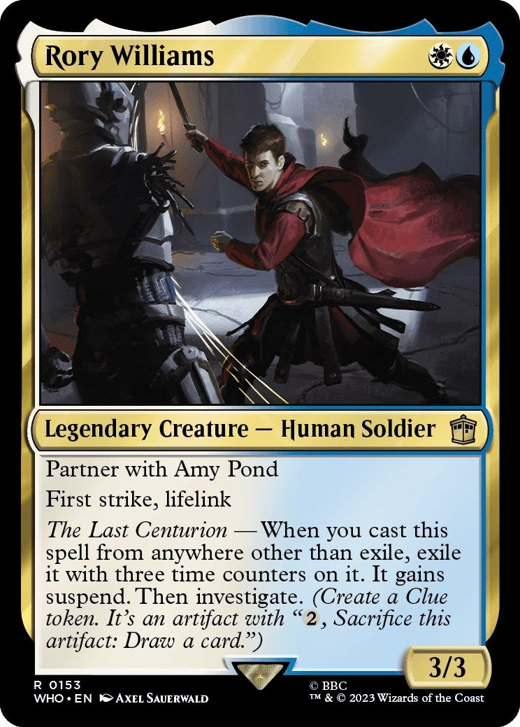 Image for Rory Williams (153) [Universes Beyond: Doctor Who] - Magic: The Gathering