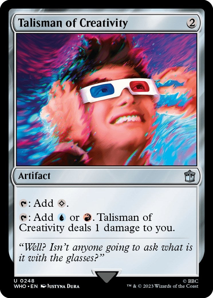Image for Talisman of Creativity (248) [Universes Beyond: Doctor Who] - Magic: The Gathering