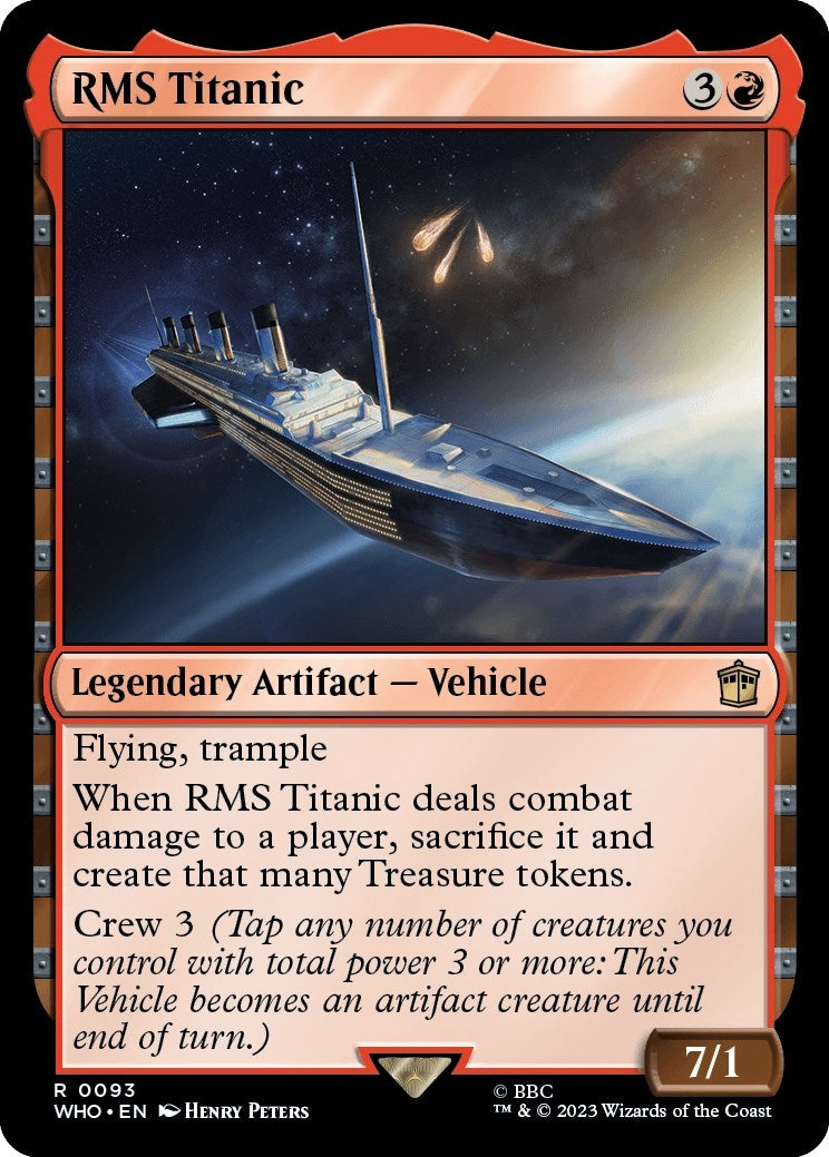 Image for RMS Titanic (93) [Universes Beyond: Doctor Who] - Magic: The Gathering