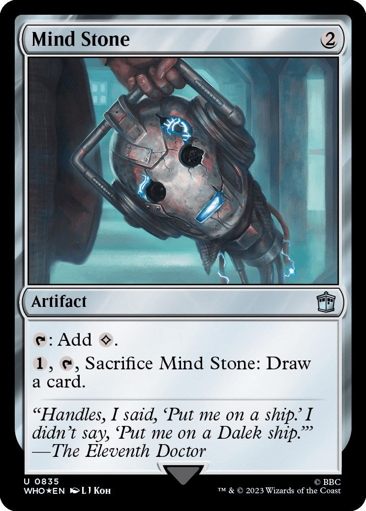 Image for Mind Stone (Surge Foil) (835) [Universes Beyond: Doctor Who] - Magic: The Gathering