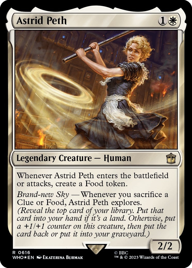 Image for Astrid Peth (Surge Foil) (616) [Universes Beyond: Doctor Who] - Magic: The Gathering