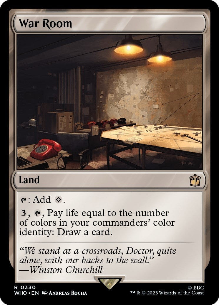 Image for War Room (330) [Universes Beyond: Doctor Who] - Magic: The Gathering