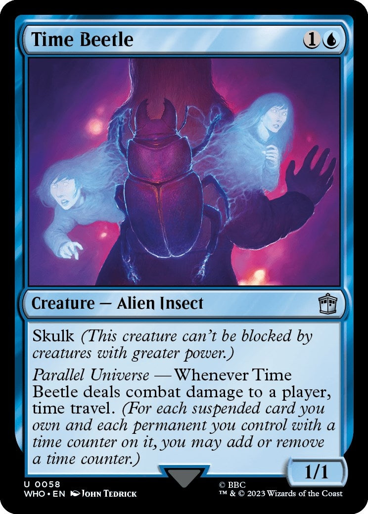 Image for Time Beetle (58) [Universes Beyond: Doctor Who] - Magic: The Gathering