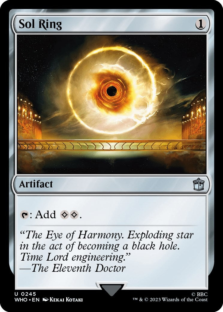 Image for Sol Ring (245) [Universes Beyond: Doctor Who] - Magic: The Gathering