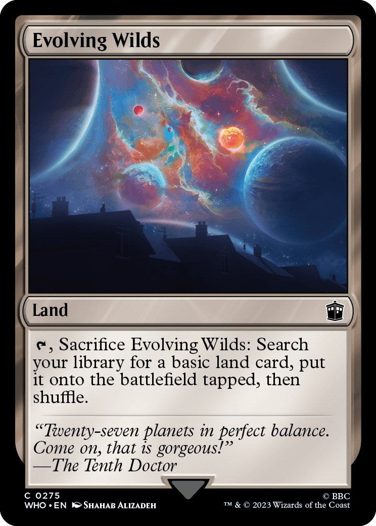 Image for Evolving Wilds (275) [Universes Beyond: Doctor Who] - Magic: The Gathering