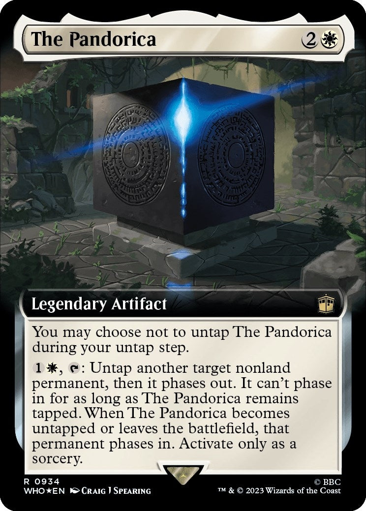 Image for The Pandorica (Extended Art) (Surge Foil) (934) [Universes Beyond: Doctor Who] - Magic: The Gathering