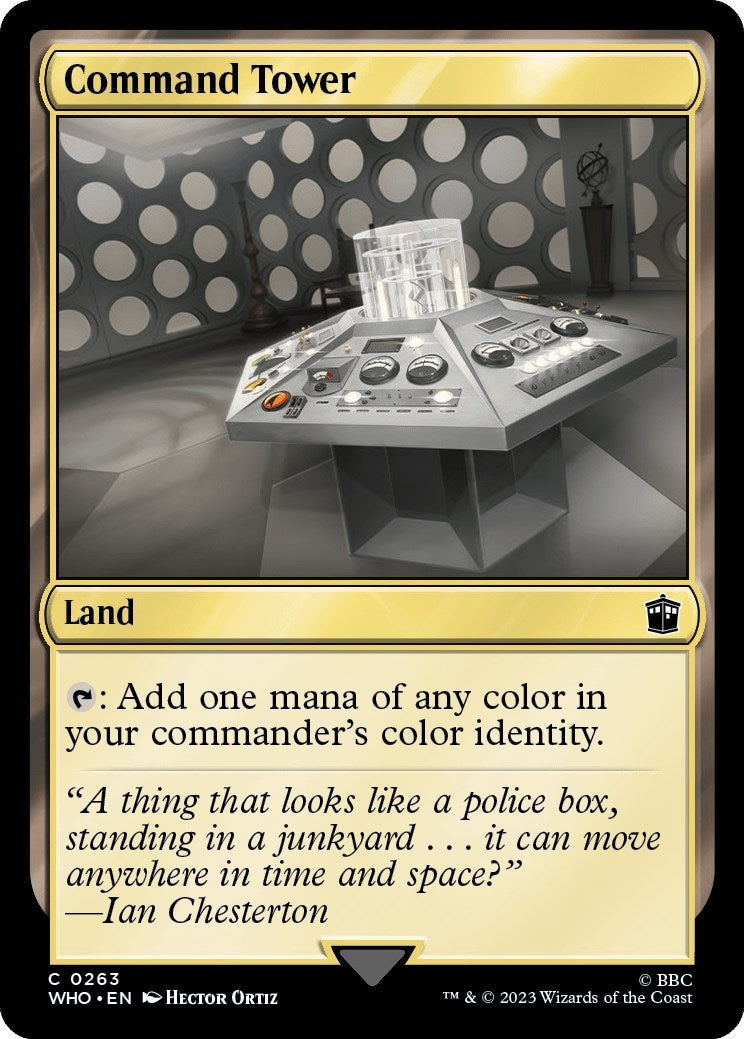 Image for Command Tower (0263) (263) [Universes Beyond: Doctor Who] - Magic: The Gathering