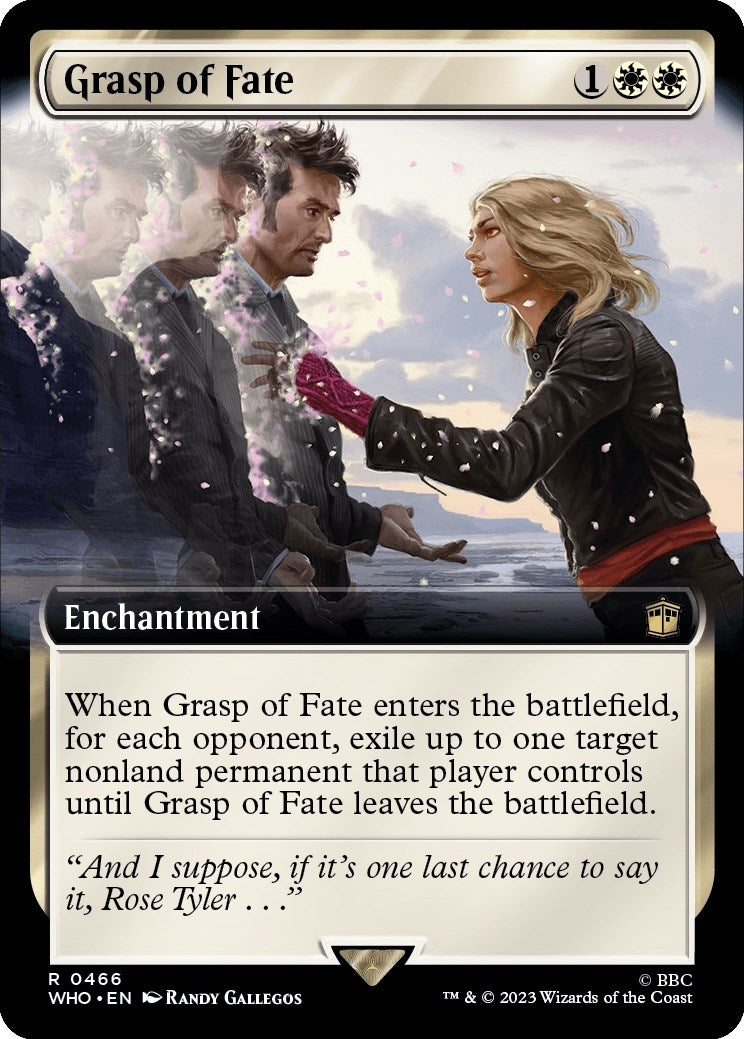 Image for Grasp of Fate (Extended Art) (466) [Universes Beyond: Doctor Who] - Magic: The Gathering