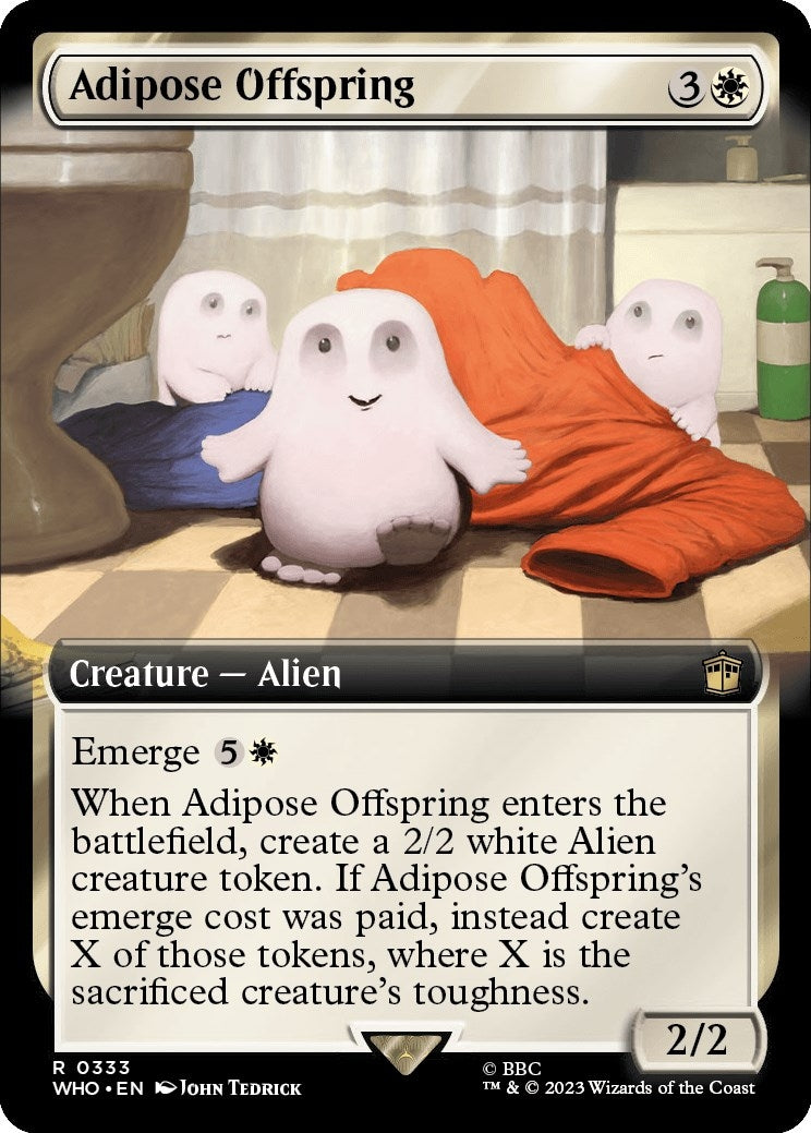 Image for Adipose Offspring (Extended Art) (333) [Universes Beyond: Doctor Who] - Magic: The Gathering