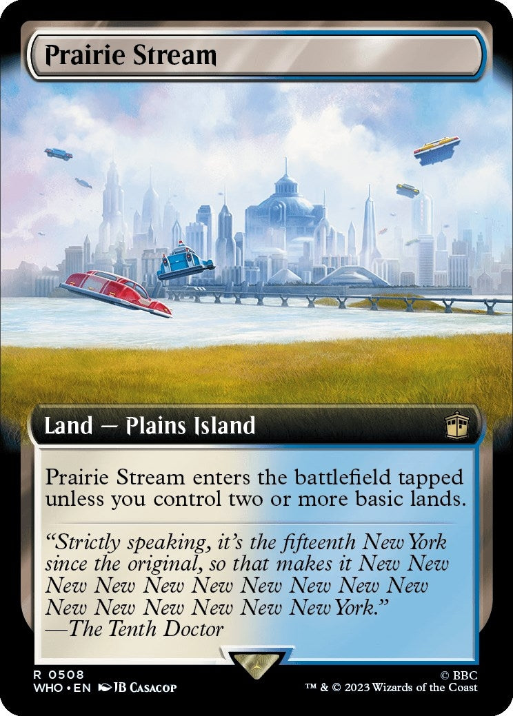 Image for Prairie Stream (Extended Art) (508) [Universes Beyond: Doctor Who] - Magic: The Gathering