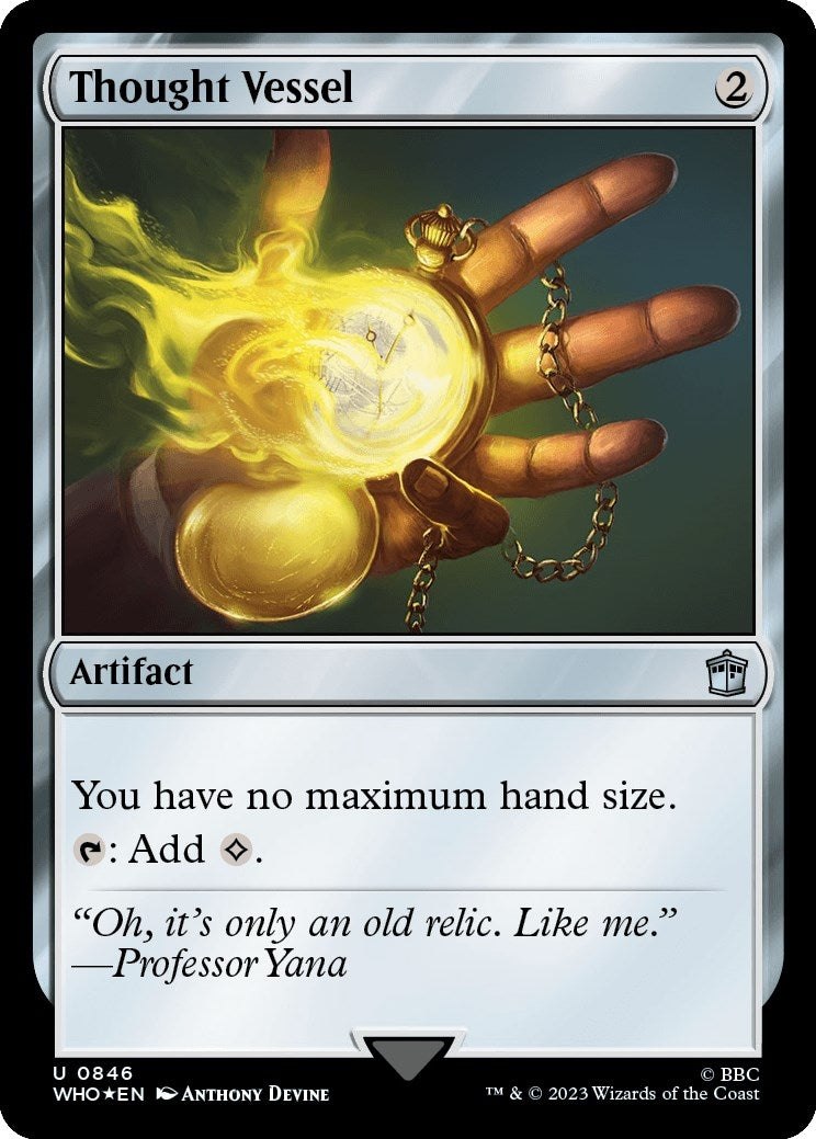 Image for Thought Vessel (Surge Foil) (846) [Universes Beyond: Doctor Who] - Magic: The Gathering