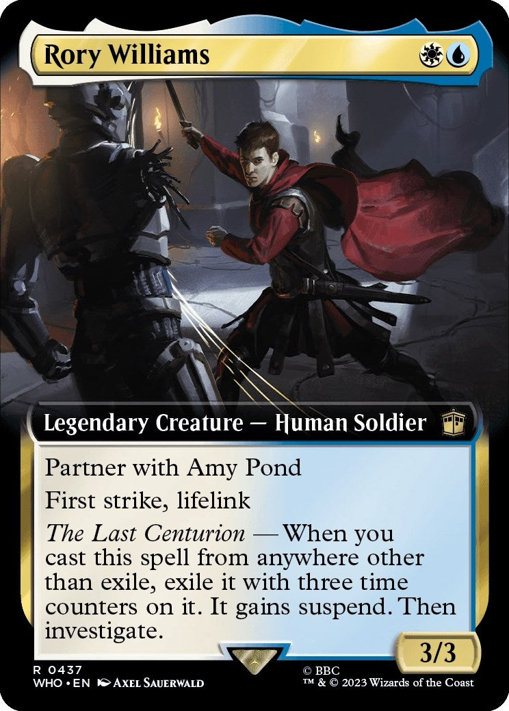 Image for Rory Williams (Extended Art) (437) [Universes Beyond: Doctor Who] - Magic: The Gathering