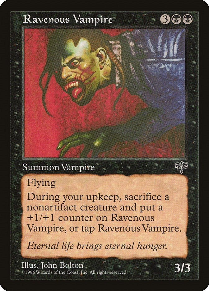 Image for Ravenous Vampire [Mirage] - Magic: The Gathering