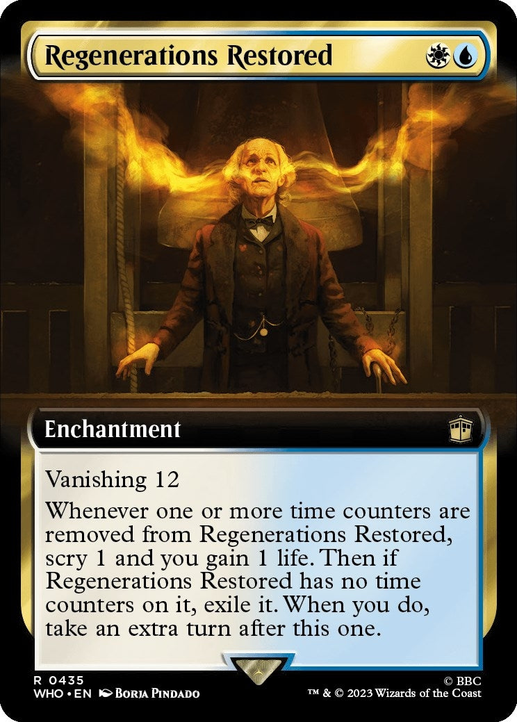 Image for Regenerations Restored (Extended Art) (435) [Universes Beyond: Doctor Who] - Magic: The Gathering
