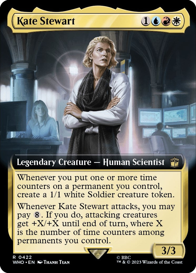 Image for Kate Stewart (Extended Art) (422) [Universes Beyond: Doctor Who] - Magic: The Gathering