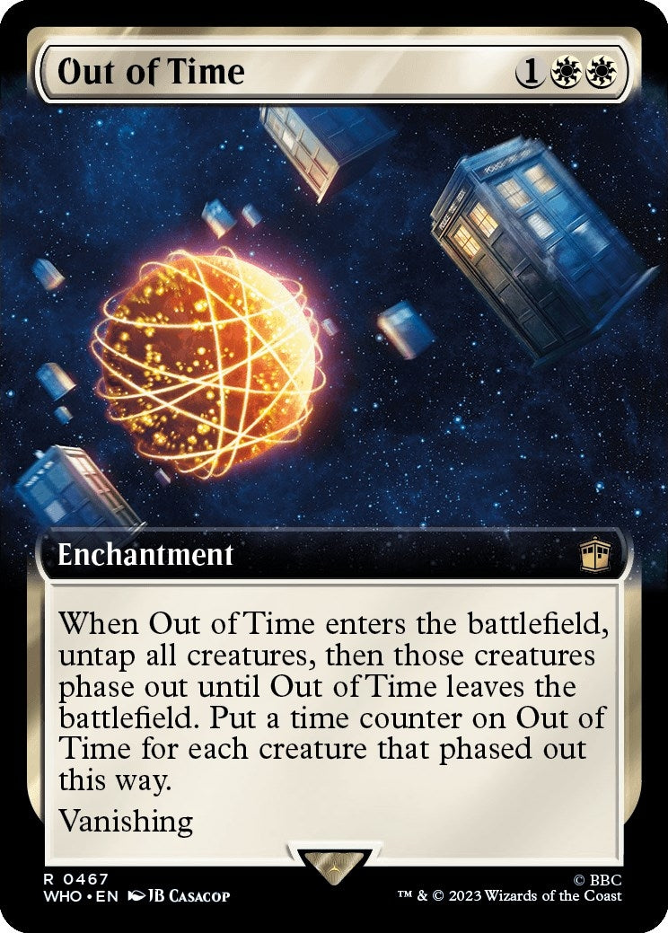 Image for Out of Time (Extended Art) (467) [Universes Beyond: Doctor Who] - Magic: The Gathering