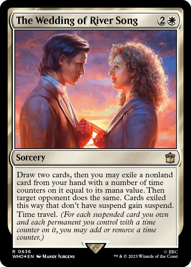 Image for The Wedding of River Song (Surge Foil) (636) [Universes Beyond: Doctor Who] - Magic: The Gathering