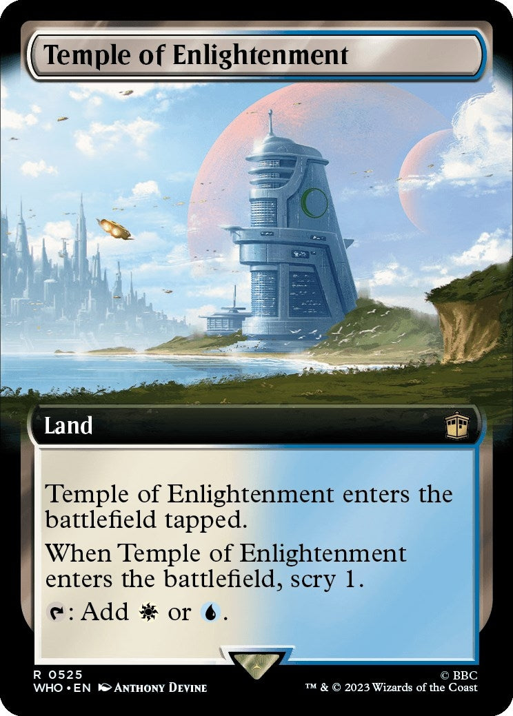 Image for Temple of Enlightenment (Extended Art) (525) [Universes Beyond: Doctor Who] - Magic: The Gathering