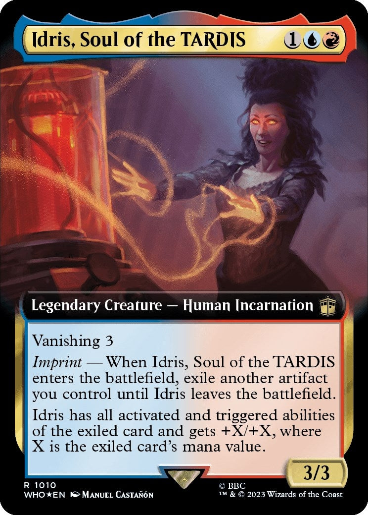 Image for Idris, Soul of the TARDIS (Extended Art) (Surge Foil) (1010) [Universes Beyond: Doctor Who] - Magic: The Gathering