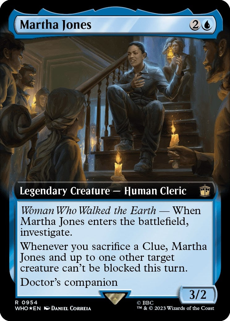 Image for Martha Jones (Extended Art) (Surge Foil) (954) [Universes Beyond: Doctor Who] - Magic: The Gathering