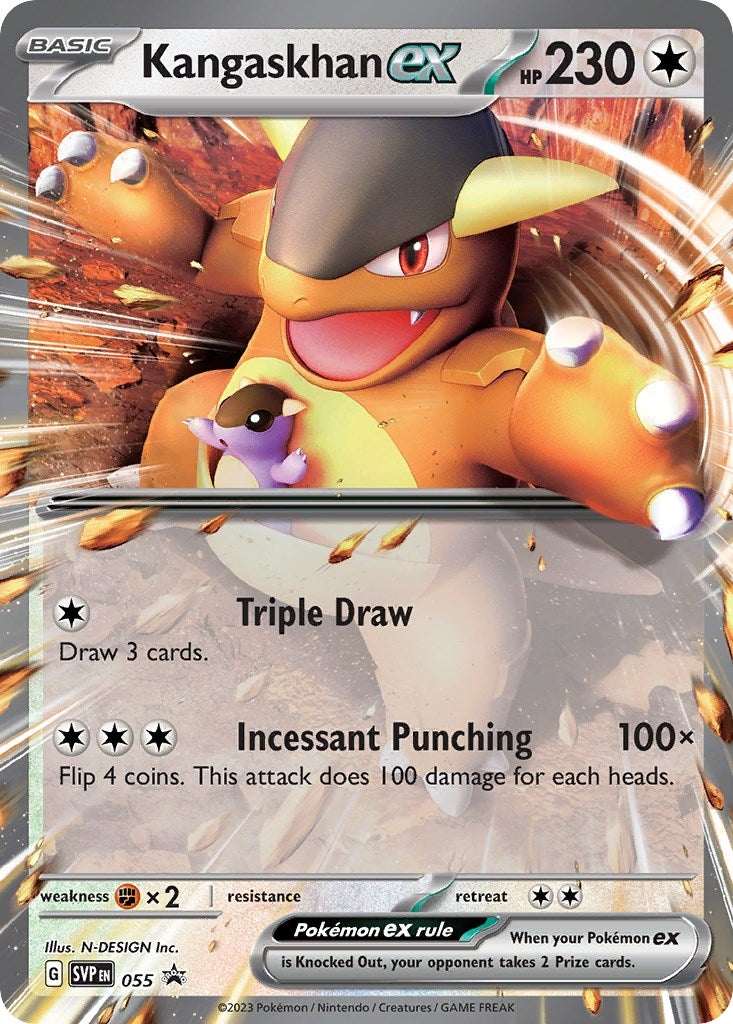 Image for Kangaskhan ex - 055 (055) [SV: Scarlet & Violet Promo Cards] - Pokemon