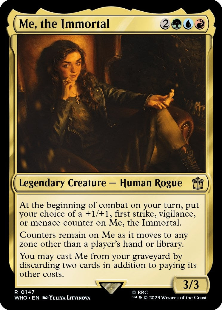 Image for Me, the Immortal (147) [Universes Beyond: Doctor Who] - Magic: The Gathering
