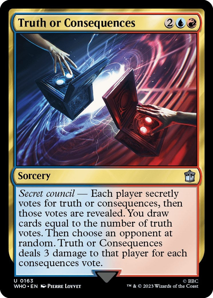 Image for Truth or Consequences (163) [Universes Beyond: Doctor Who] - Magic: The Gathering