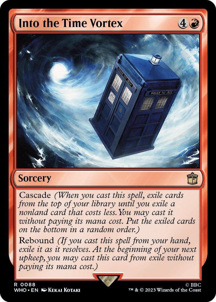 Image for Into the Time Vortex (88) [Universes Beyond: Doctor Who] - Magic: The Gathering